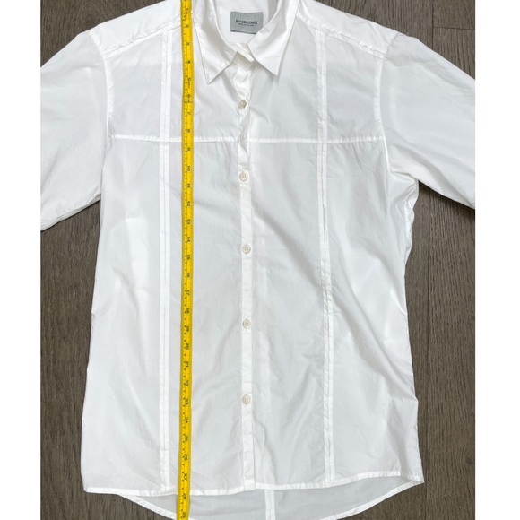 RACHEL COMEY-Cotton Poplin Button Up (Size Small) - Picture 9 of 12